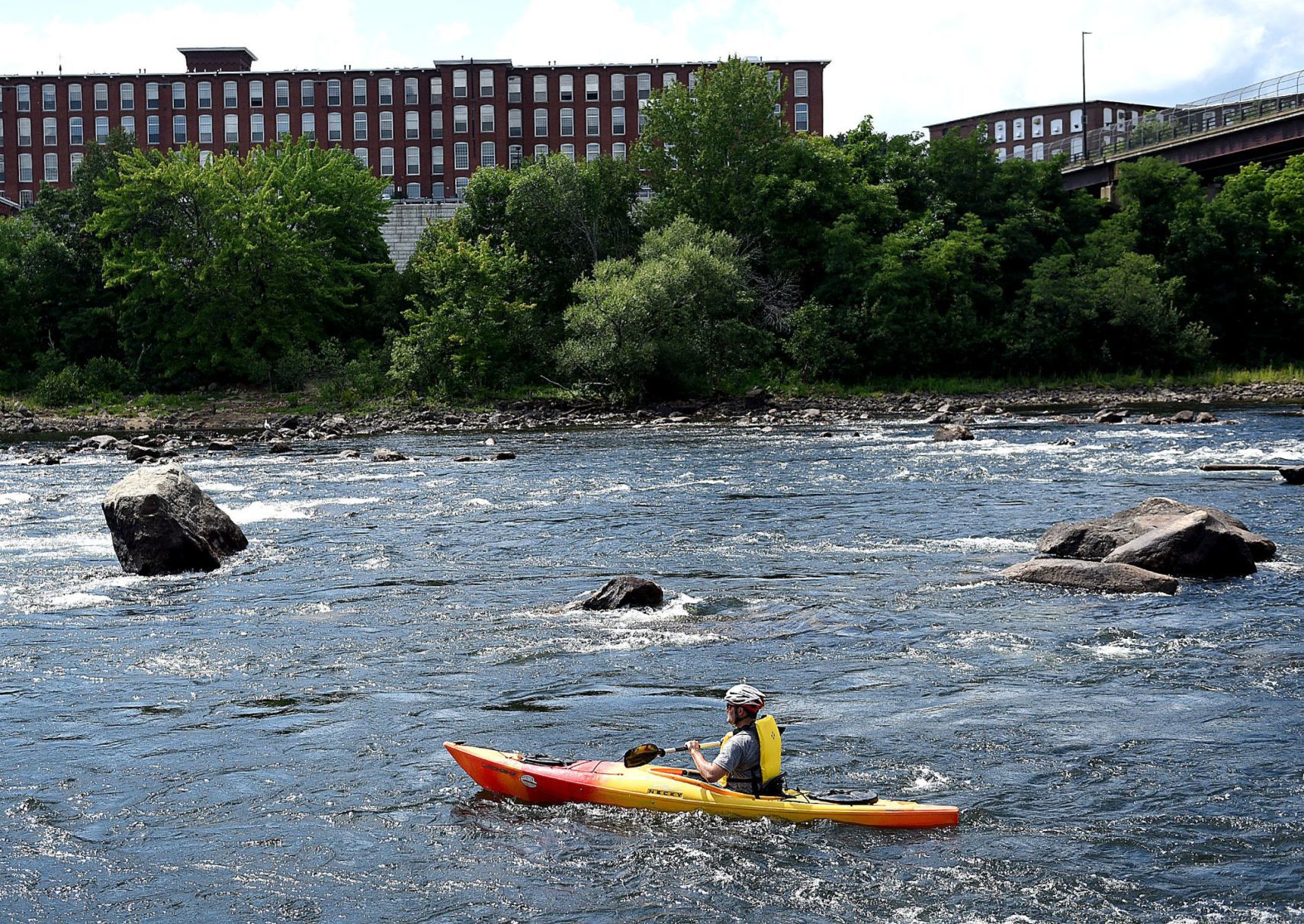 Merrimack River paddling